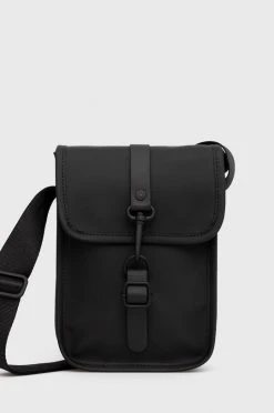 Γυναικεία Τσαντάκια μέσης Σακίδιο Rains 13090 Flight Bag μαύρο