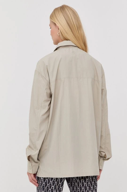 Γυναικεία Κοντά μπουφάν Μπουφάν Rains 18690 Woven Shirt πράσινο 4 Γυναικεία Κοντά μπουφάν Μπουφάν Rains 18690 Woven Shirt πράσινο - Image 4