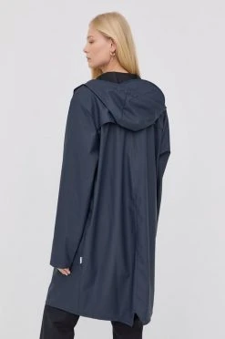 Γυναικεία Μακριά μπουφάν Μπουφάν Rains 12020 Long Jacket ναυτικό μπλε -Ρούχα Rains unnamed file 103