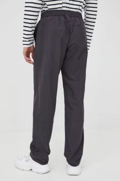 Γυναικεία Υφασμάτινα Παντελόνι Rains 18700 Woven Pants Regular μαύρο, -Ρούχα Rains unnamed file 1031