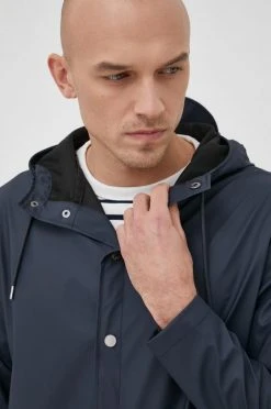 Γυναικεία Μακριά μπουφάν Μπουφάν Rains 12020 Long Jacket ναυτικό μπλε -Ρούχα Rains unnamed file 104