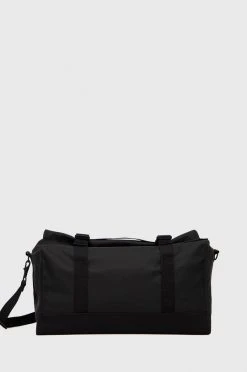 Γυναικεία Σάκοι Τσάντα Rains 13900 Buckle Rolltop Duffel μαύρο