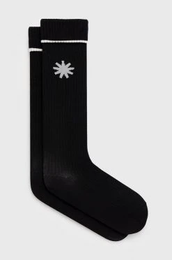 Γυναικεία Κάλτσες Rains 20250 Logo Socks 2-pack μαύρο