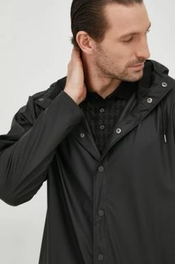 Γυναικεία Κοντά μπουφάν Μπουφάν Rains 12010 Jacket μαύρο, -Ρούχα Rains unnamed file 116