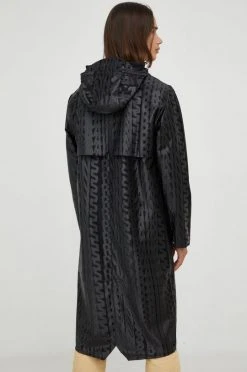 Γυναικεία Μακριά μπουφάν Αδιάβροχο μπουφάν Rains μαύρο -Ρούχα Rains unnamed file 1198