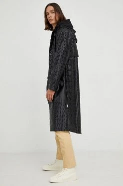 Γυναικεία Μακριά μπουφάν Αδιάβροχο μπουφάν Rains μαύρο -Ρούχα Rains unnamed file 1200