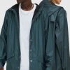Γυναικεία Κοντά μπουφάν Αδιάβροχο μπουφάν Rains πράσινο,