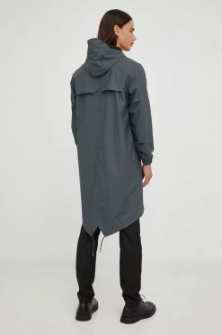 Γυναικεία Μακριά μπουφάν Αδιάβροχο μπουφάν Rains γκρι -Ρούχα Rains unnamed file 1211