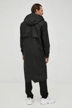 Γυναικεία Μακριά μπουφάν Μπουφάν Rains 18360 Longer Jacket μαύρο -Ρούχα Rains unnamed file 1222