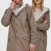 Γυναικεία Μακριά μπουφάν Μπουφάν Rains 12020 Long Jacket μπεζ