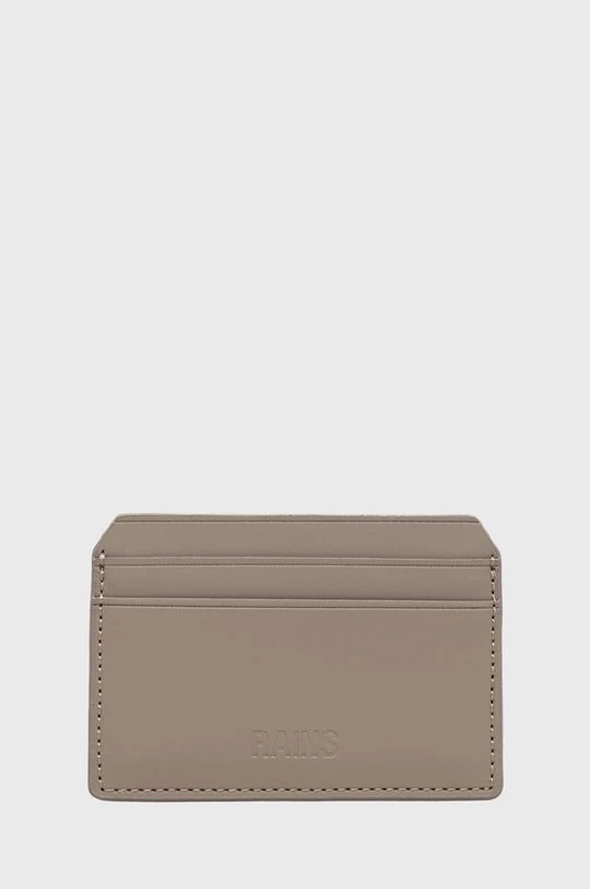 Γυναικεία Πορτοφόλια Θήκη για κάρτες Rains 16240 Card Holder μπεζ 1 Γυναικεία Πορτοφόλια Θήκη για κάρτες Rains 16240 Card Holder μπεζ