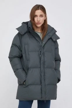 Γυναικεία Κοντά μπουφάν Μπουφάν Rains γκρι -Ρούχα Rains unnamed file 1257