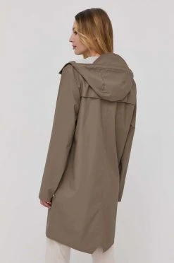 Γυναικεία Μακριά μπουφάν Μπουφάν Rains 12020 Long Jacket μπεζ -Ρούχα Rains unnamed file 127