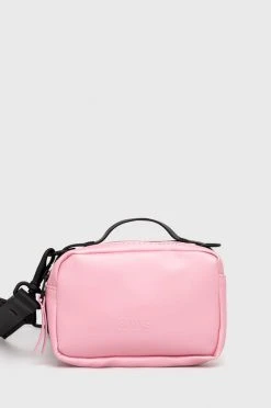 Γυναικεία Τσαντάκια μέσης Σακίδιο Rains 13820 Box Bag Micro ροζ