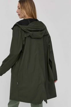 Γυναικεία Μακριά μπουφάν Μπουφάν Rains 12020 Long Jacket πράσινο -Ρούχα Rains unnamed file 131
