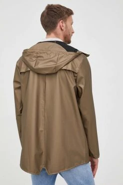 Γυναικεία Κοντά μπουφάν Μπουφάν Rains 12010 Jacket χρυσαφί -Ρούχα Rains unnamed file 1362