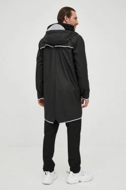 Γυναικεία Μακριά μπουφάν Μπουφάν Rains 18540 Long Jacket Reflective μαύρο -Ρούχα Rains unnamed file 1437