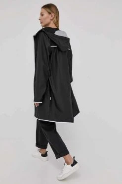 Γυναικεία Μακριά μπουφάν Μπουφάν Rains 18540 Long Jacket Reflective μαύρο -Ρούχα Rains unnamed file 1438