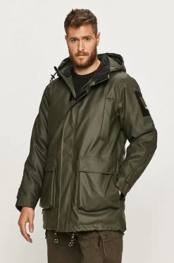 Γυναικεία Μακριά μπουφάν Rains - Μπουφάν 1525 Glacial Parka καφέ πράσινο -Ρούχα Rains unnamed file 146