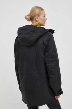 Γυναικεία Μακριά μπουφάν Μπουφάν Rains 15510 Alpine Nylon Parka μαύρο -Ρούχα Rains unnamed file 157