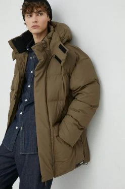 Γυναικεία Κοντά μπουφάν Μπουφάν Rains 15010 Block Puffer Jacket καφέ