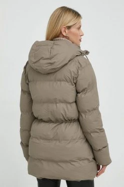 Γυναικεία Μακριά μπουφάν Μπουφάν Rains 15370 Puffer W Jacket καφέ -Ρούχα Rains unnamed file 175