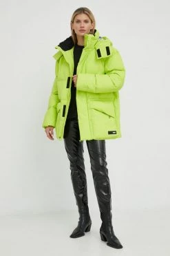 Γυναικεία Κοντά μπουφάν Μπουφάν Rains 15010 Block Puffer Jacket πράσινο -Ρούχα Rains unnamed file 179