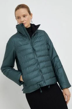 Γυναικεία Κοντά μπουφάν Μπουφάν Rains Trekker W Jacket , χρώμα: πράσινο -Ρούχα Rains unnamed file 197