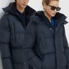 Γυναικεία Κοντά μπουφάν Μπουφάν Rains Boxy Puffer Parka , χρώμα: ναυτικό μπλε