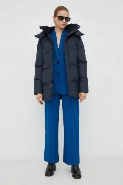 Γυναικεία Κοντά μπουφάν Μπουφάν Rains Boxy Puffer Parka , χρώμα: ναυτικό μπλε -Ρούχα Rains unnamed file 209