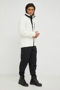 Γυναικεία Κοντά μπουφάν Μπουφάν Rains Heavy Fleece Jacket , χρώμα: άσπρο, -Ρούχα Rains unnamed file 216