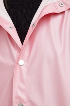 Γυναικεία Μακριά μπουφάν Αδιάβροχο μπουφάν Rains 12020 Long Jacket ροζ -Ρούχα Rains unnamed file 241