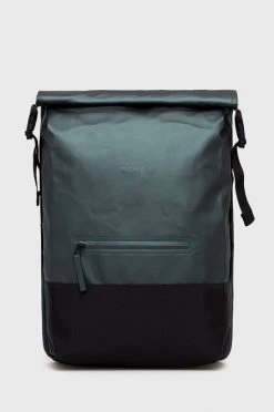 Γυναικεία Σακίδια πλάτης Σακίδιο πλάτης Rains 13720 Buckle Rolltop Rucksack πράσινο