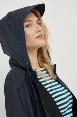 Γυναικεία Μακριά μπουφάν Μπουφάν Rains 18340 A-line Jacket ναυτικό μπλε -Ρούχα Rains unnamed file 299