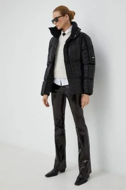 Γυναικεία Κοντά μπουφάν Μπουφάν Rains Boxy Puffer Jacket , χρώμα: μαύρο -Ρούχα Rains unnamed file 32
