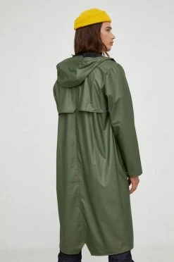 Γυναικεία Μακριά μπουφάν Αδιάβροχο μπουφάν Rains πράσινο -Ρούχα Rains unnamed file 361