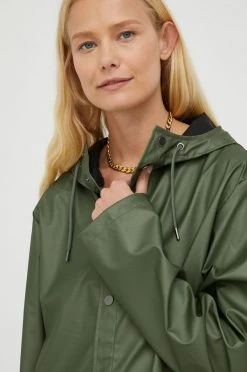 Γυναικεία Μακριά μπουφάν Αδιάβροχο μπουφάν Rains πράσινο -Ρούχα Rains unnamed file 368