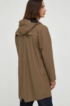 Γυναικεία Μακριά μπουφάν Αδιάβροχο μπουφάν Rains καφέ -Ρούχα Rains unnamed file 372