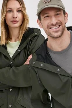 Γυναικεία Κοντά μπουφάν Μπουφάν Rains 12010 Jacket πράσινο,