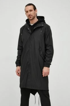 Γυναικεία Μακριά μπουφάν Eπανωφόρι Rains 18140 Fishtail Parka μαύρο -Ρούχα Rains unnamed file 405