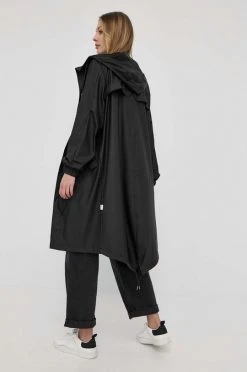 Γυναικεία Μακριά μπουφάν Eπανωφόρι Rains 18140 Fishtail Parka μαύρο -Ρούχα Rains unnamed file 408