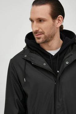 Γυναικεία Μακριά μπουφάν Eπανωφόρι Rains 18140 Fishtail Parka μαύρο -Ρούχα Rains unnamed file 409