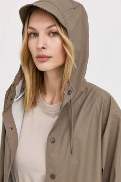 Γυναικεία Κοντά μπουφάν Μπουφάν Rains Jacket , χρώμα: μοβ -Ρούχα Rains unnamed file 415