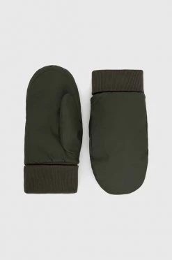 Γυναικεία Γάντια Rains 16070 Puffer Mittens πράσινο