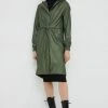 Γυναικεία Μακριά μπουφάν Αδιάβροχο Rains 18550 String Parka πράσινο