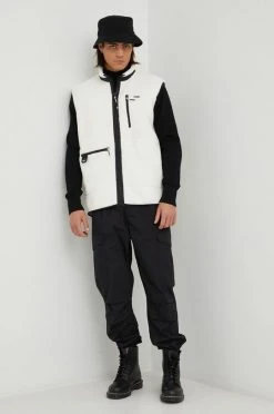 Γυναικεία Γιλέκα Αμάνικο μπουφάν Rains Heavy Fleece Vest , χρώμα: άσπρο -Ρούχα Rains unnamed file 514