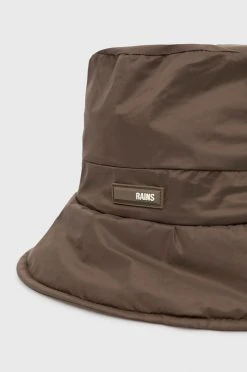 Γυναικεία Καπέλα Καπέλο Rains 20040 Padded Nylon Bucket Hat καφέ -Ρούχα Rains unnamed file 534