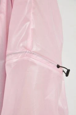 Γυναικεία Μακριά μπουφάν Αδιάβροχο μπουφάν Rains 18810 Long Ultralight Anorak ροζ -Ρούχα Rains unnamed file 553