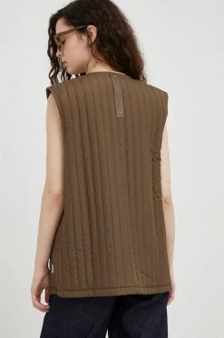 Γυναικεία Γιλέκα Αμάνικο μπουφάν Rains 18320 Liner Vest καφέ -Ρούχα Rains unnamed file 556