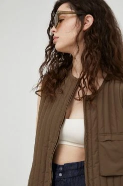 Γυναικεία Γιλέκα Αμάνικο μπουφάν Rains 18320 Liner Vest καφέ -Ρούχα Rains unnamed file 557